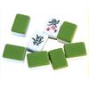 SHATONG Mahjong Portable Mah-jongg Mini Portable Size and Light-Weight Traditional Board Game Chinese Mahjong 144 Melamine Tiles for Adults,Families and Kids Ages 8 and Up(Size:24mm) view 1