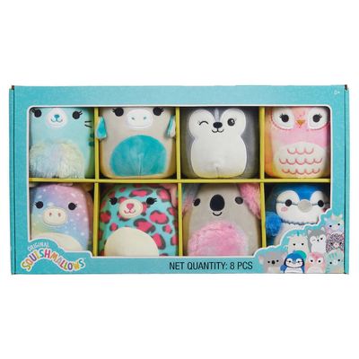Kelly Toy Original Squishmallows 5-Inch Mini Plush 8-Pack Set White One_Size