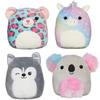 Kelly Toy Original Squishmallows 5-Inch Mini Plush 8-Pack Set White One_Size view 2