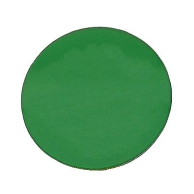 Lab Microscope Slides Biological Microscope Diameter 32mm White Yellow Optical Glass Microscope Parts (Color : Green)