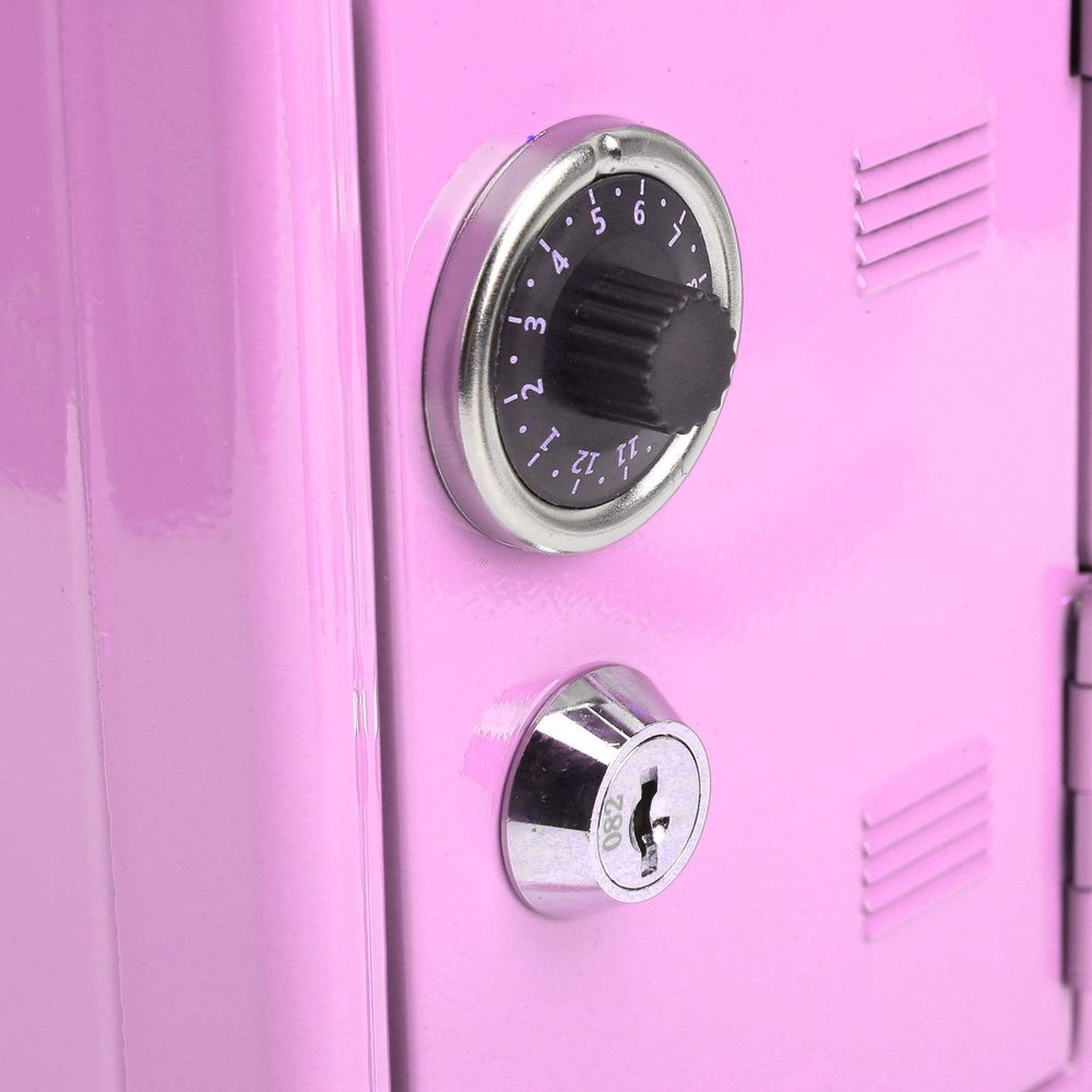 Children Money Box, Piggy Bank Toys, Metal Cash Lockbox Cash Box Metal Storage Case Money Box Kids Box Toy for Child ()