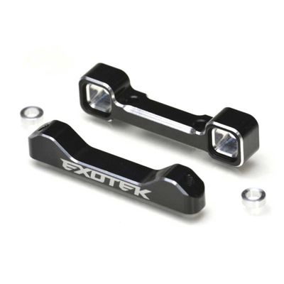 EXOTEK RACING LLC 22S Arm Mounts 1 Pair 7075 for Rear Toe Adjstmnts ETK2067 Electric Car/Truck Option Parts