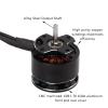 3532 2050KV Brushless Motor Outrunner, CNC Machined Aluminum, High Torsion 14-Pole Design for SCX10 1/10 RC Crawler Car, with Detachable Structure view 3