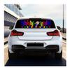 AGYHAM Car Music Rhythm Mood Light Sticker, Voice-Activated Music Rhythm LED Fashion Car Decorative Lights (Size : 90x25cm/35.43x9.84in) view 1