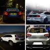 AGYHAM Car Music Rhythm Mood Light Sticker, Voice-Activated Music Rhythm LED Fashion Car Decorative Lights (Size : 90x25cm/35.43x9.84in) view 2