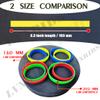 LVNRIDS 100 PCS Silicone Bracelets Wristbands for kid, Sports Rubber Elastic Wristband Bracelet for Party Decorations Favors Set Pack Yellow view 3