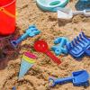 5pcs Beach Sand Toys, Plastic Beach Toys Set,Sand Ice Cream Molds Set,Ice Cream Sand Toys, Cones Scoop for Kids Ages 3-13 (Random Color) view 2