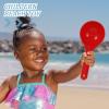 5pcs Beach Sand Toys, Plastic Beach Toys Set,Sand Ice Cream Molds Set,Ice Cream Sand Toys, Cones Scoop for Kids Ages 3-13 (Random Color) view 3