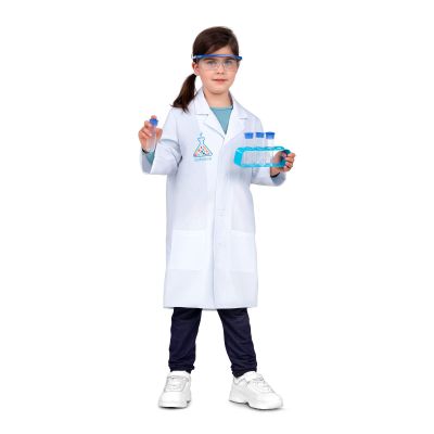 My Other Me 206497 Costume I Want To Be Scientist/A 3-5 Y, multicoloured, 3-5 aos