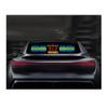 AGYHAM Car Music Rhythm Mood Light Sticker, LED Voice-Activated Music Rhythm Car Fashion Decorative Light Stickers (Size : 90x25cm/35.43x9.84in) view 1