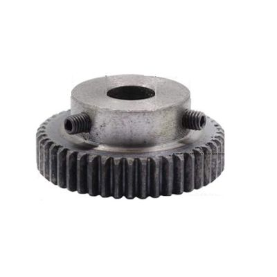 Industry 1mod 80 Teeth M1 Shaft Gear 8/10/11/12/15mm 80T Module Pinion Motor Gear for Buggy Monster Truck Brushed Brushless Moto (Hole Diameter : 15mm, Number of Teeth : 80 Teeth)