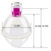 New Balloon Stuffing Machine with Balloon Pump set, Balloon Expander for Stuffing Filling Plush Toys Balloon Bouquets, DIY Balloon Stuffer for Gifts Decoration Wedding Party Christmas view 2