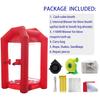SAYOK Inflatable Money Machine Booth Inflatable Cash Cube Machine with Air Blower for Event, Promotion (Red, 4.92ft x 4.92ft x 8.2ft) view 2