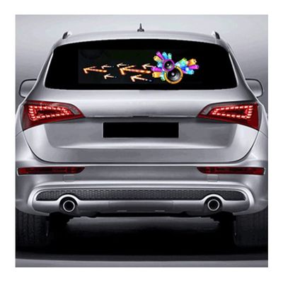 AGYHAM Car Music Rhythm Mood Light Sticker, Sound Music Beat Activated Car Sticker, 12V (Size : 90x25cm/35.43x9.84in)