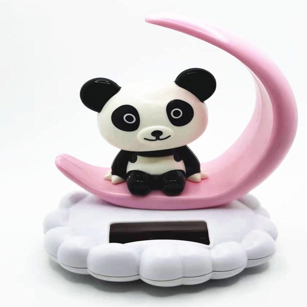 LETSP Solar Toys Dancing Panda Shook The Panda Twisted Ass Panda (Pink)