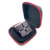 FUFUYOU Metal Fidget Infinity Cube Toys for Men Gadgets Anxiety Stress Relief Aluminum Alloy Material (Black & Pink) view 2