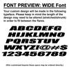 Tire Stickers Tire Flare Design - DIY Permanent Rubber Tire Lettering Kit with Glue & 2oz Bottle Touch-Up Cleaner / 19-21 Inch Wheels / 1.50 Inches/White 16 Pack view 2