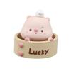 Zerodeko Cute Pig Dashboard Decoration Adorable Pig Car Ornament for Home Cake Decoration for Friends and Unique Party Supplies view 2