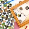 480 Counts Cute Jungle Zoo Wild Animal Stickers 1.5 Round Adhesive Labels Stickers for Baby Shower Wild One Birthday Party Favors Goodie Gift Bag Invitation Envelope Sealing Birthday Card Wrap Decor view 2