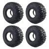 RC-Hub 4pcs 2.9'' Rubber Tires Wheel Tires 180x70mm for 1/6 Axial SCX6 AXI05000 RC Crawler Car view 1