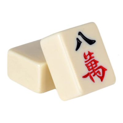 SHATONG Chinese Mahjong Board Game with Storage Bag 144 Mahjong Tile Game Set for Chinese Style Game Play