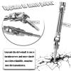 Rc Stainless Steel Front Rear Drive Shaft CVD for 1/10 Rustler VXL 4X4/Stampede VXL 4X4/Hoss VXL 4X4/Slash Platinum/Ultimate/VXL 4x4 4WD RC Car,ARRCat RC Upgrades Part view 3