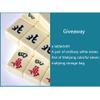 SHATONG Chinese Mahjong Board Game with Storage Bag 144 Mahjong Tile Game Set for Chinese Style Game Play view 3