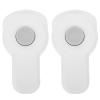 2pcs oven lock door lock door lock refrigerator lock for kids door locks cabinet lock cabinet locks fridge lock home appliances drawer white abs view 1