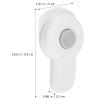 2pcs oven lock door lock door lock refrigerator lock for kids door locks cabinet lock cabinet locks fridge lock home appliances drawer white abs view 2