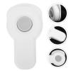 2pcs oven lock door lock door lock refrigerator lock for kids door locks cabinet lock cabinet locks fridge lock home appliances drawer white abs view 3