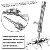 Stainless Steel Rear Drive Shaft CVD for 1/10 Rustler VXL 4X4 2WD/Stampede VXL 4X4 2WD/Hoss VXL 4X4 2WD/Slash Platinum/Ultimate/VXL 4x4 2WD RC Car,ARRCat Upgrades Part view 3