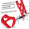 Aluminum Front Rear Suspension A-Arms Upgrades for 1/10 Granite Senton Vorteks 3s Blx Mega 550 4x4,ARRCat 4-Pack Alloy A-Arms Hop Ups Upgrade Parts,Red,Replace Part# AR330443 AR3305162 view 4