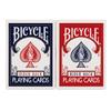 Bicycle Rider Back Playing Cards, Standard Poker Size Deck of Cards, Red & Blue (2 Pack), Classic Cards for Poker, Blackjack, Family Game Night & Card Games, Fun for All Ages view 2