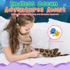 13 Stuffed Sharks, Black Tip Shark, Blue Shark, Hammerhead Shark & Leopard Shark, Set of 4 Stuffed Animals for Pretend Play, Plush Material, Ideal as Gifts for Kids and Toddlers view 3