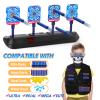Lehoo Castle Shooting Targets for Nerf Guns, Nerf Targets Vest for Shooting Practice Electronics Shooting Games for Kids, Gift for 3-13 Year Old Boys Girls view 4