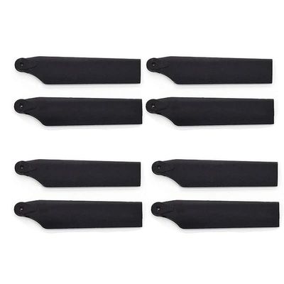 STARC 4Pairs 450 Helicopter Plastic Tail Rotor Blades for Align trex 450 V3 PRO DFC Remote Control Helicopter