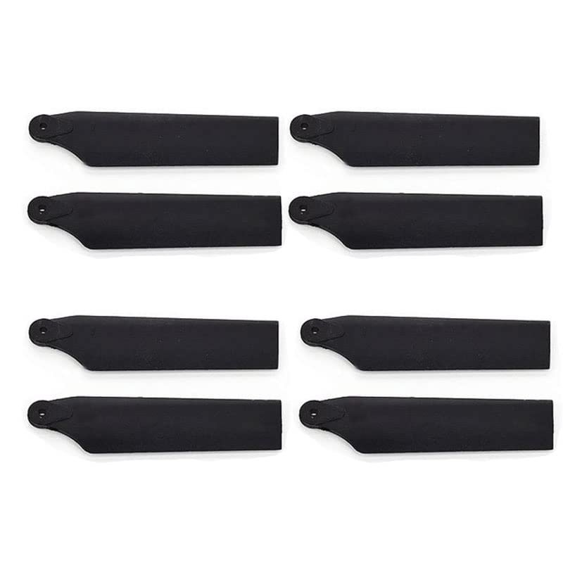 STARC 4Pairs 450 Helicopter Plastic Tail Rotor Blades for Align trex 450 V3 PRO DFC Remote Control Helicopter