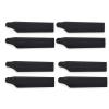 STARC 4Pairs 450 Helicopter Plastic Tail Rotor Blades for Align trex 450 V3 PRO DFC Remote Control Helicopter view 1