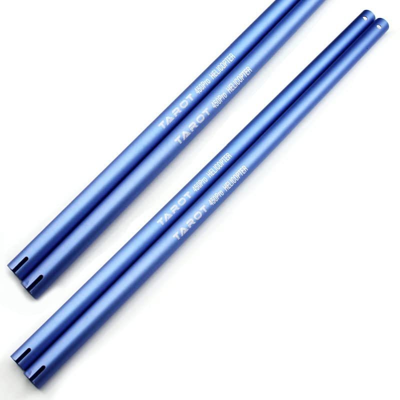 STASRC 4PCS 450 Helicopter Metal Tail Boom 347mm Length for Align 450 V3 PRO DFC KIT