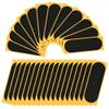 ACFELLE 30Pcs Pre Cut Grip Tape for Fingerboards, 100mm*28mm One Step Install Pro Finger-Skateboard Foam Adhesive Stickers (30pcs) view 1