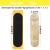 ACFELLE 30Pcs Pre Cut Grip Tape for Fingerboards, 100mm*28mm One Step Install Pro Finger-Skateboard Foam Adhesive Stickers (30pcs) view 2