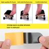 ACFELLE 30Pcs Pre Cut Grip Tape for Fingerboards, 100mm*28mm One Step Install Pro Finger-Skateboard Foam Adhesive Stickers (30pcs) view 3
