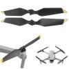 01 02 015 RC Propeller, Aerodynamic Wear Resistance Quick Release Blades Portable Plastic Excellent for Pro(Black Gold Rim) view 4