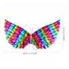 2 Pcs Rainbow Unicorn Wings for Kids Princess Rainbow Wings Angel Wings Costume Accessories Birthday Carnival Cosplay Party view 2