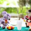 SEWACC 2Pcs Miniature Ceramic Vase Dollhouse Mini Vase Model Furniture DIY Doll House Vase Micro Landscape Fairy Garden Decoration (White) view 2