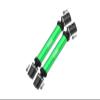 GPM for 1/8 LMT 4WD Solid AXLE Monster Truck Steel+Aluminium Front+Rear Universal CVD Drive Shaft -10PC Set (Green) view 1