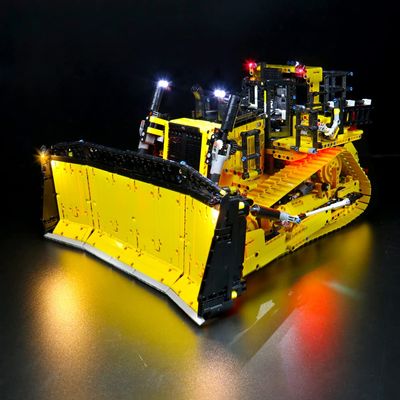 Brick Shine Light kit for App-Controlled Cat D11 Bulldozer 42131(Model Set is not Included) (Classic)