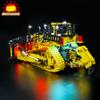 Brick Shine Light kit for App-Controlled Cat D11 Bulldozer 42131(Model Set is not Included) (Classic) view 3