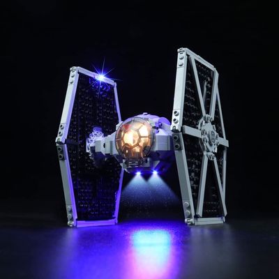 Brick Shine Light kit for Imperial TIE Fighter 75300 (Model Set is not Included) (Classic)