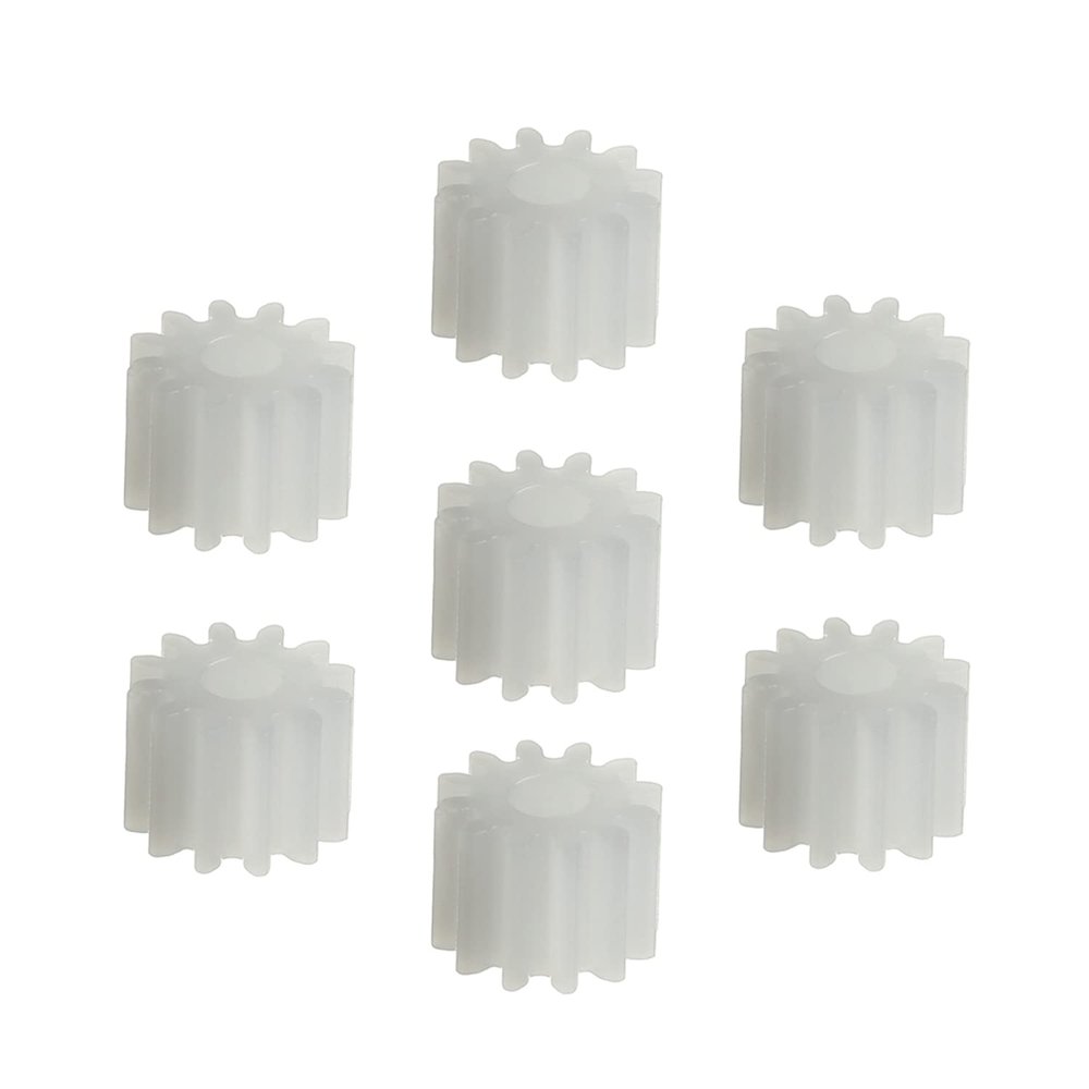 30Pcs Plastic Gears 12 Teeth Model 122.5A Reduction Gear Plastic Worm Gears for RC Car Robot Motor,Aicosineg